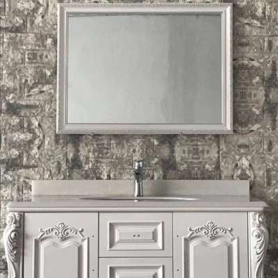 Mid Century Classic Bathroom Mirror Cabinet Large Sheet  Glass For Bathroom