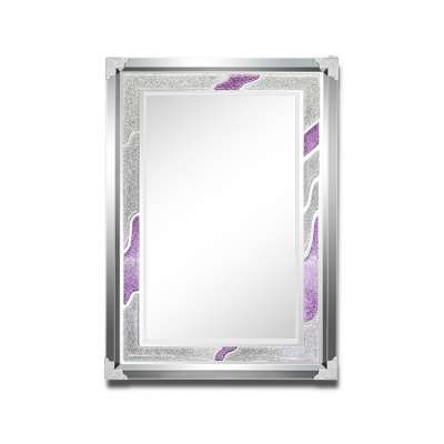 Hot-Selling Large Wall Mounted High-end Metal Stainless Steel Makeup Mirror