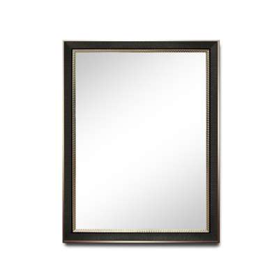 FactoryWholesale Bathroom Decorative Wall Mirror With Black Frame